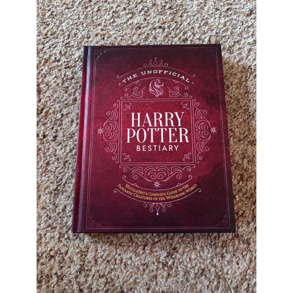 The Unofficial Harry Potter Bestiary MuggleNet Complete Guide Hardcover Book